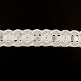 LACE EYELET WITH RIBBON 2CM