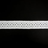 LACE COTTON FLAT EYELET 4.2CM