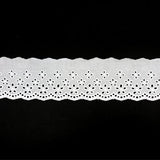 LACE FLAT FLORAL EYELET 7CM