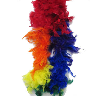 multi feather boa