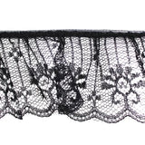 LACE RUFFLED 4CM