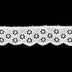 LACE GUIPURE SCALLOP EDGE 3.8CM