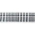 ELASTIC FASHION BELTING HOUNDSTOOTH 38MM