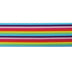ELASTIC BELTING MULTICOLOUR STRIPES 41MM