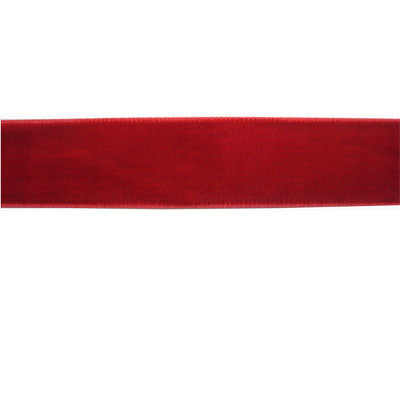 25MM SINGLE FACE VELVET RIBBON