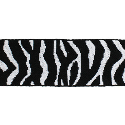 JACQUARD TAPE - ZEBRA 3.6CM