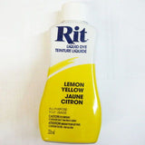 lemon yellow all purpose liquid rit dye 236ml