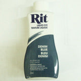 denim blue all purpose liquid rit dye 236ml