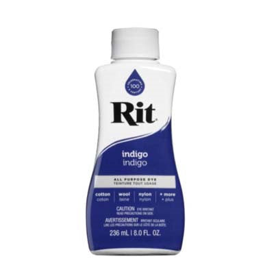 indigo all purpose liquid rit dye 236ml