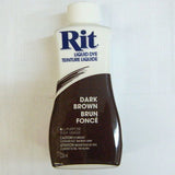 dark brown all purpose liquid rit dye 236ml