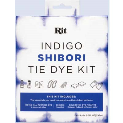 RIT DYE INDIGO SHIBORI TYE DIE KIT - SPECIAL PURCHASE PRICE
