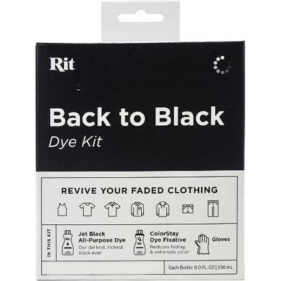 RIT BACK TO BLACK DYE KIT - SPECIAL PURCHASE PRICE