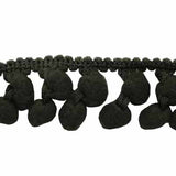 FRINGE DOUBLE POMPOM 9MM
