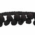 FRINGE DOUBLE POMPOM 9MM