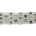TRIM RHINESTONE 2&3 ROW 1.3CM