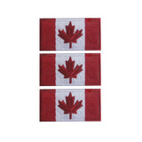APPLIQUE CANADIAN FLAG 3.2CM X 1.9CM