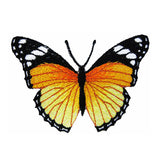 APPLIQUE MONARCH BUTTERFLY 7.8CM X 5.5CM