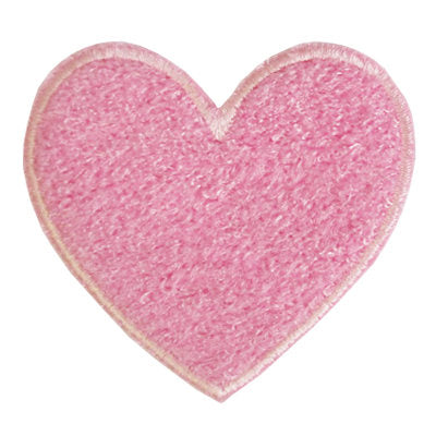 APPLIQUE HEART 6CM X 5CM
