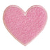 APPLIQUE HEART 6CM X 5CM