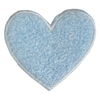 APPLIQUE HEART 6CM X 5CM