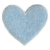 APPLIQUE HEART 6CM X 5CM