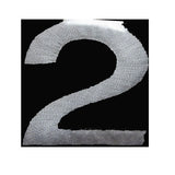 APPLIQUE NUMBER 5CM X 4CM