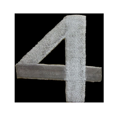 APPLIQUE NUMBER 5CM X 4CM