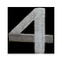 APPLIQUE NUMBER 5CM X 4CM