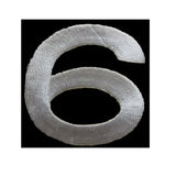 APPLIQUE NUMBER 5CM X 4CM