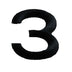 APPLIQUE NUMBER 5CM X 4CM