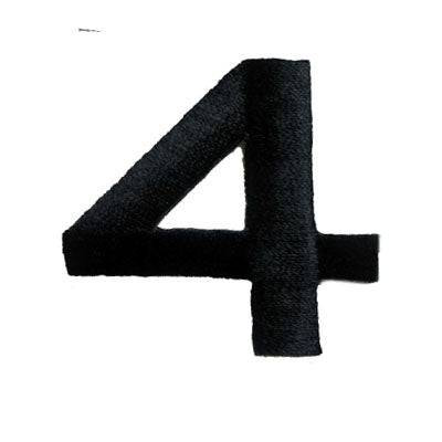 APPLIQUE NUMBER 5CM X 4CM