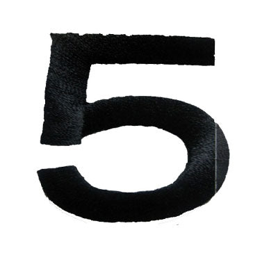 APPLIQUE NUMBER 5CM X 4CM