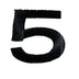 APPLIQUE NUMBER 5CM X 4CM