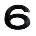 APPLIQUE NUMBER 5CM X 4CM