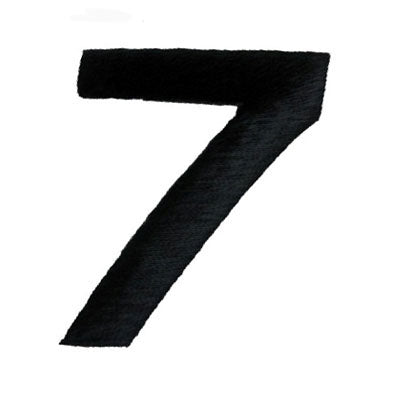 APPLIQUE NUMBER 5CM X 4CM