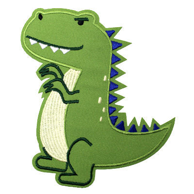 T-REX IRON-ON APPLIQUE 11CM X 12CM