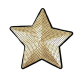 SEQUIN LARGE STAR APPLIQUE