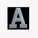 APPLIQUE LETTER BLOCK 5CM X 5CM
