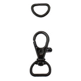 HOOK SWIVEL & D-RING SET 12.7MM