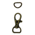 HOOK SWIVEL & D-RING SET 12.7MM