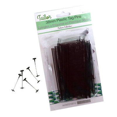 38MM PLASTIC TAG PINS