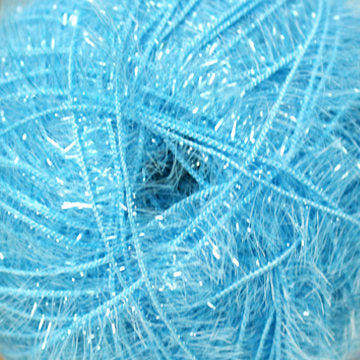 blue dishcloth dazzle yarn