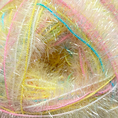 cotton candy multi dishcloth dazzle yarn