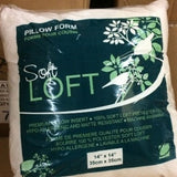 SOFTLOFT SQUARE PILLOW 14" x 14"